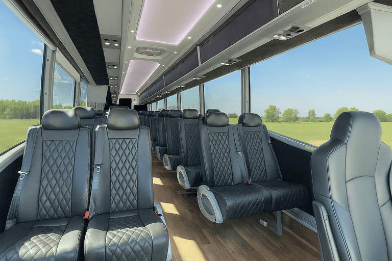 coach bus in North Richland Hills