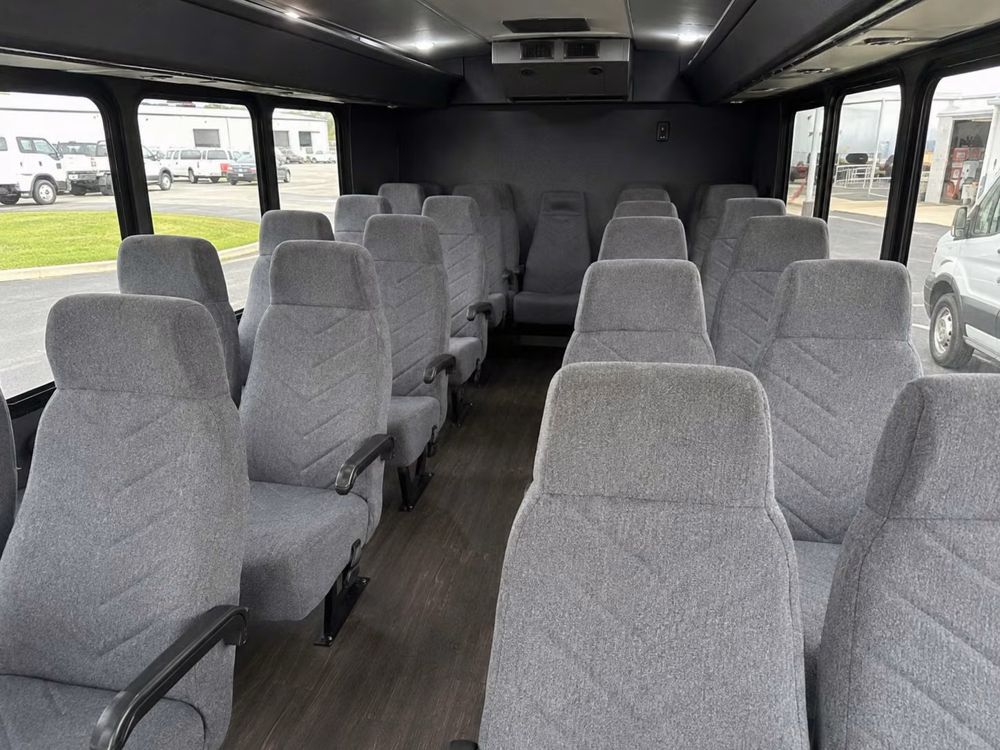 20 passenger minibus inside